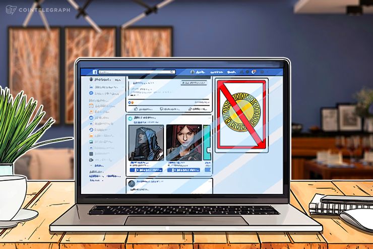 Reações da proibição de anúncios de criptomoedas no Facebook