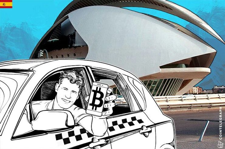 Un taxista en Valencia ha aparcado el miedo y ha apostado por aceptar bitcoins