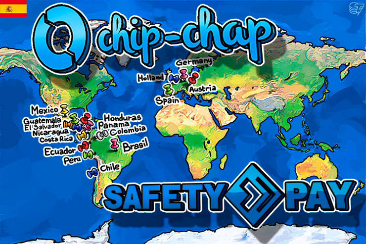 Chip-Chap permite comprar bitcoins mediante SafetyPay en 16 países y 76 bancos