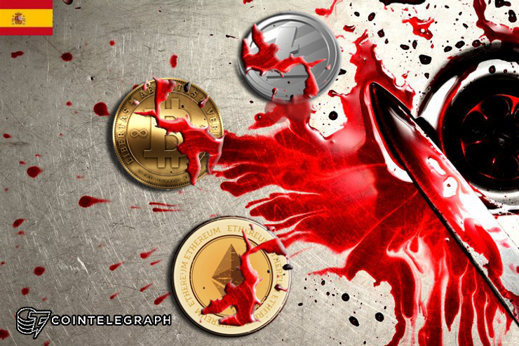 El mercado de las criptomonedas se tiñe de rojo