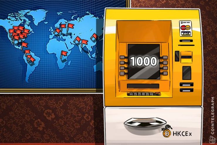 Još jedan rekord: Preko 1000 bitkoin ATM-ova je postavljeno širom sveta