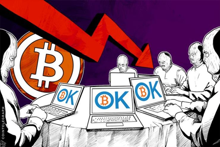 OKCoin pretrpeo hakerski napad; Cena pala