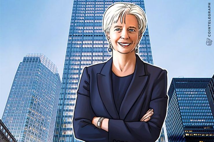 IMFのクリスティーヌ・ラガルド専務理事が、銀行は5年後には仮想通貨を導入しているだろうと発言