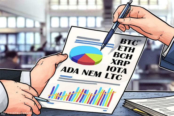 Análise de preços, 10 de janeiro: Bitcoin, Ethereum, Bitcoin Cash, Ripple, IOTA, Litecoin, NEM e Cardano