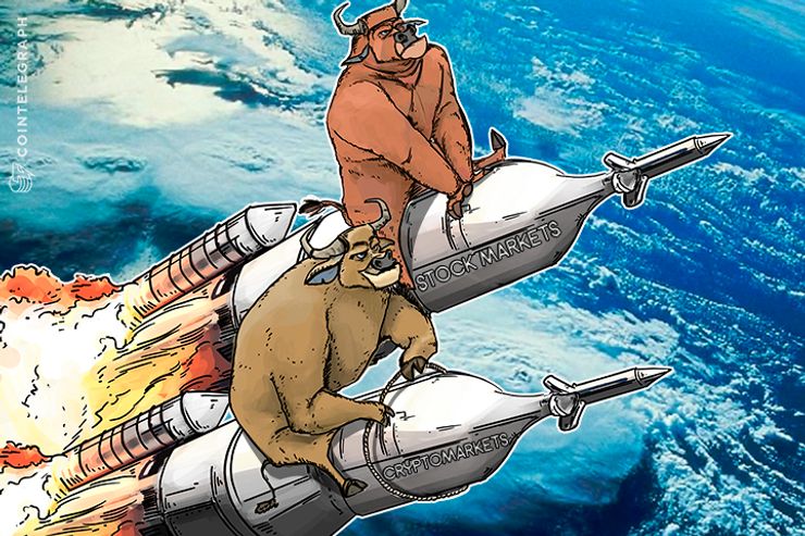 Wochenrückblick 17. - 23. Februar: Aktienmärkte gegen Kryptowährungsmärkte