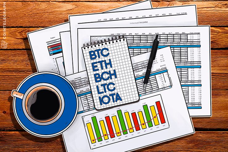 Análise de preço, 12 de dezembro: Bitcoin, Ethereum, Bitcoin Cash, IOTA, Litecoin e Dash.