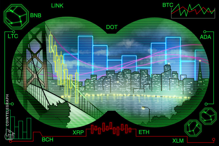 Análisis de precios del 24 de febrero: BTC, ETH, BNB, DOT, ADA, XRP, LTC, LINK, BCH, XLM
