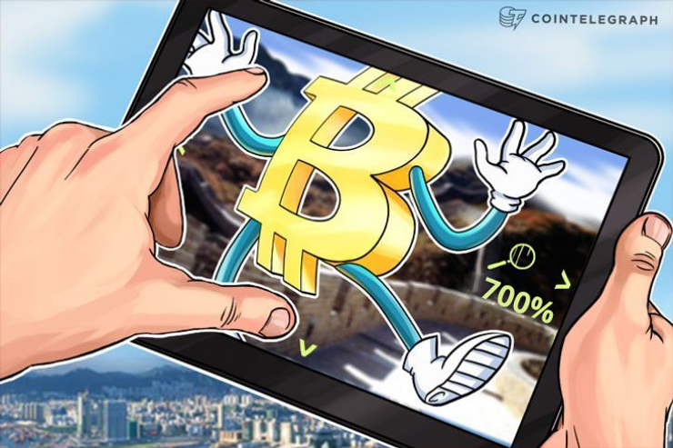 Eine einzige Person verantwortlich für den Sprung von Bitcoin im Jahr 2013 von 122 € auf 816 €