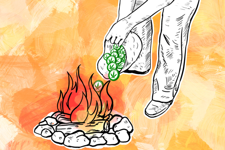 The Full Story Of CannabisCoin's Premine Burn