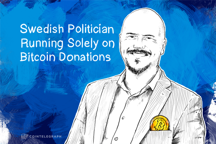 Swedish Politician Running Solely on Bitcoin Donations