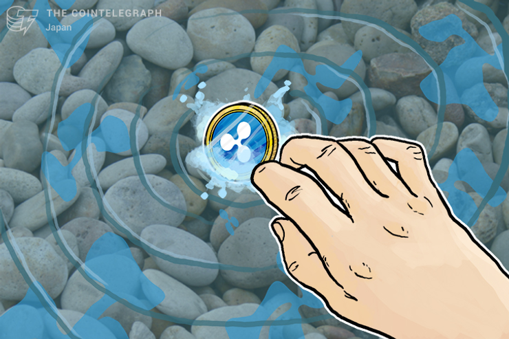 リップルが続落、マネーグラムとの提携でXRPトークン不要論払拭できるか