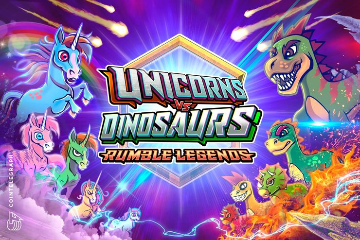 Fantastical Legends are Ready to Battle! Customisable Creatures Hatch Into Unicorns Vs. Dinosaurs - Rumble Legends