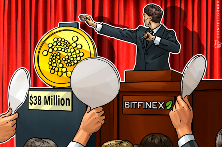 IOTA Trades Over $38 Mln Within 24 Hours on Bitfinex