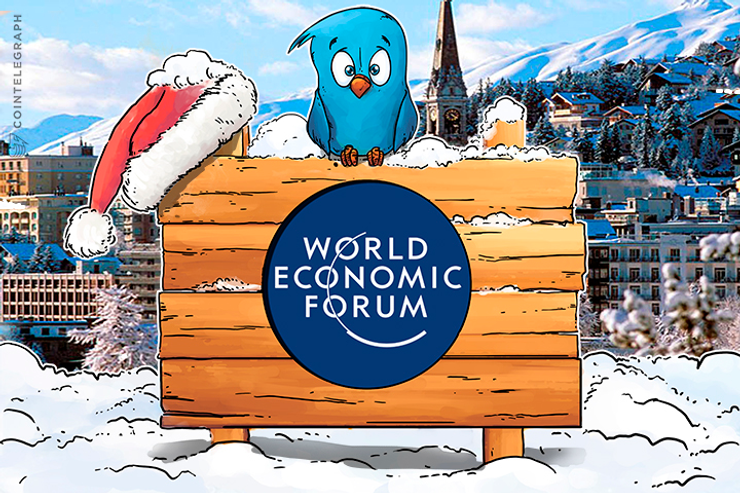 Twitter reagiert auf Krypto-Furchtverbreitung bei WEF in Davos