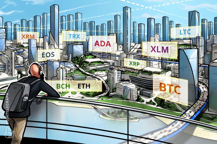 Bitcoin, Ethereum, Ripple, Bitcoin Cash, EOS, Stellar, Litecoin, Cardano, Monero, TRON: Análisis de precios, 24 de octubre