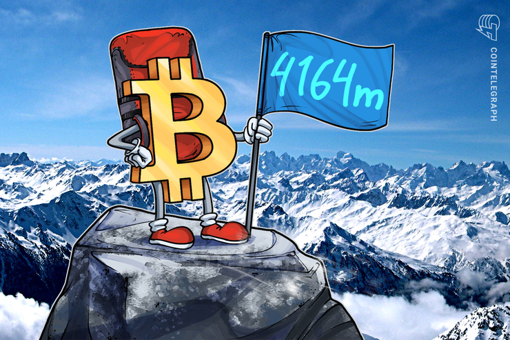 Startup cripto suíça faz 'mais alta' negociação da história do Bitcoin, a 4164m de altitude