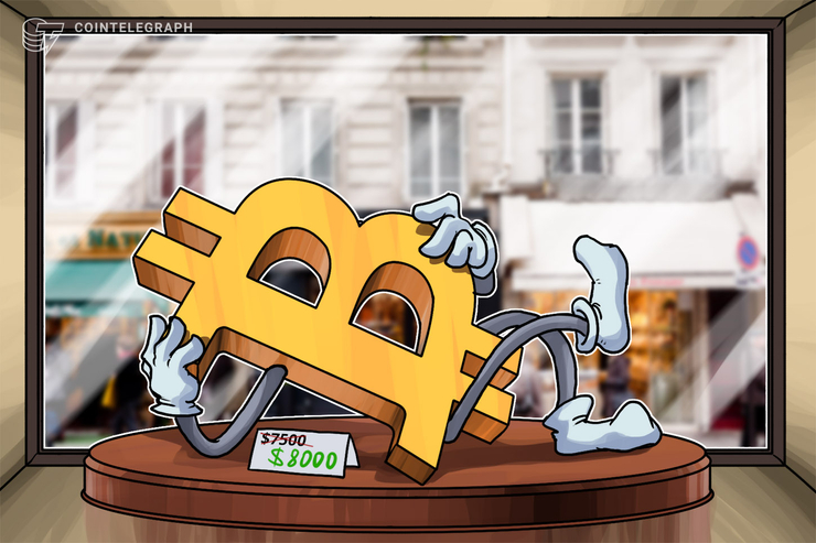 Bitcoin torna ancora una volta sopra gli 8.000$, impennata giornaliera del 7% per Litecoin