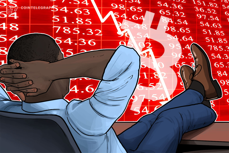 Bitcoin crolla temporaneamente a 6.500$, in rosso anche le altre criptovalute