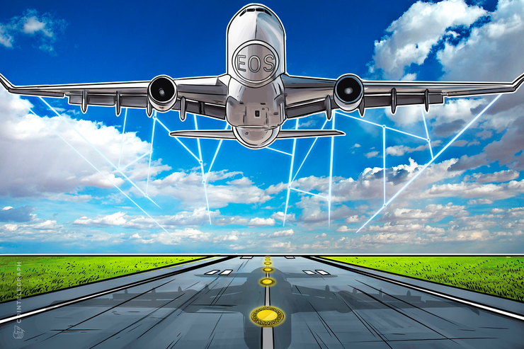 EOS se lanzo oficialmente, más de 150 millones de fichas estacadas para validar el Mainnet