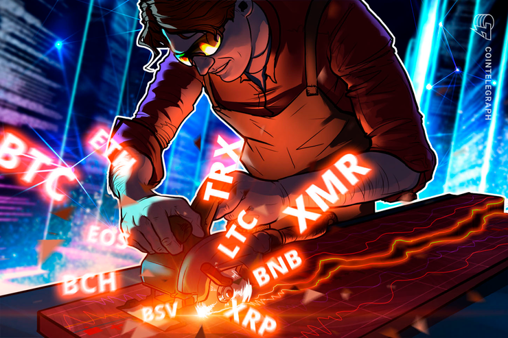 Price Analysis Jan 13: BTC, ETH, XRP, BCH, LTC, EOS, BNB, BSV, XMR, TRX