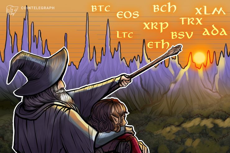 Bitcoin, Ripple, Ethereum, Bitcoin Cash, EOS, Stellar, Litecoin, Tron, Bitcoin SV, Cardano: Analisi dei prezzi, 25 gennaio