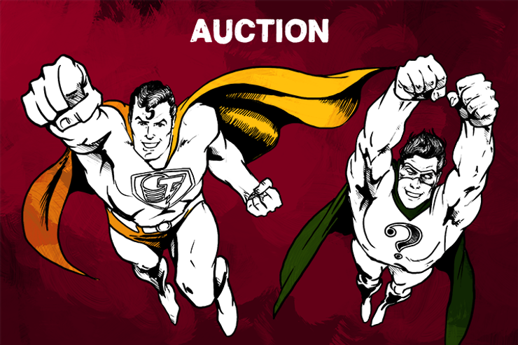 The first Anniversary Auction