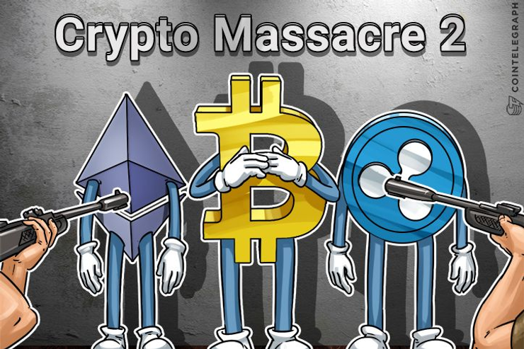 Terça-Feira Negra Para os Criptomercados, Já que US$ 10 bilhões foram Aniquilados em 24 Horas e o Ethereum Cai mais de 20%