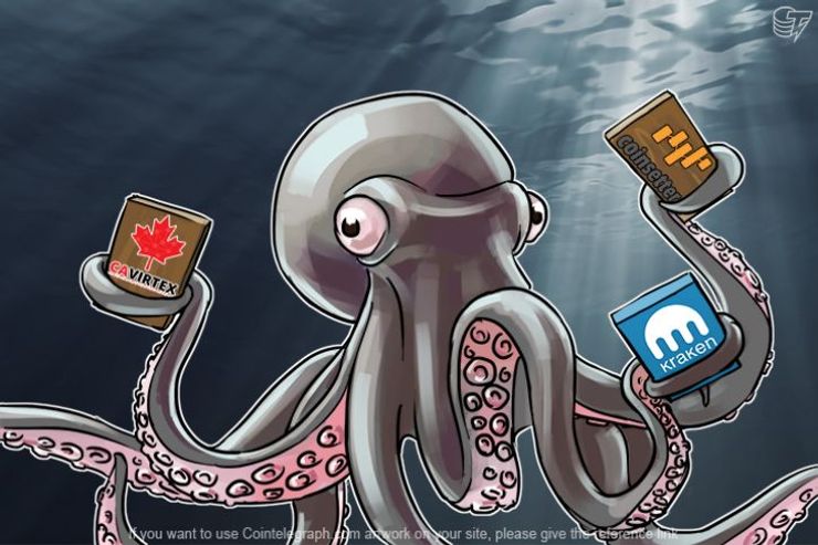 ビットコイン産業における最大のM&A―KrakenがCoinsetterとCavirtex獲得