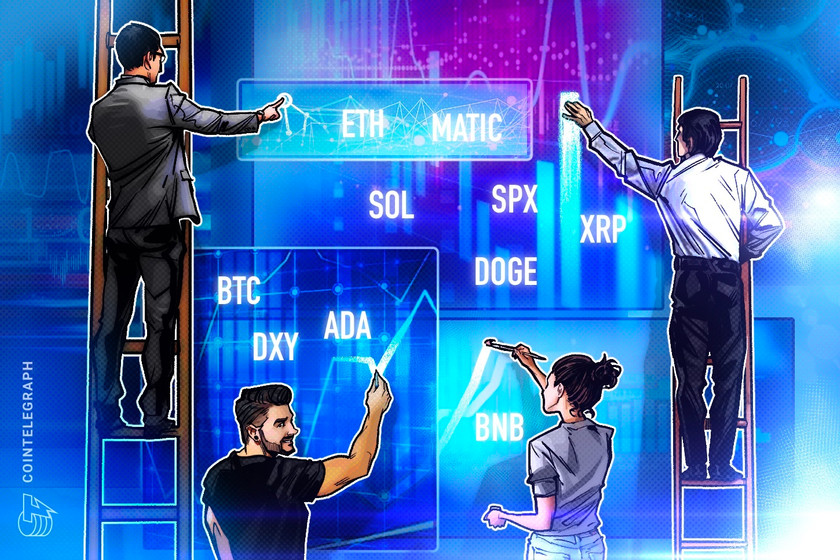 4/3 تحليل الأسعار: SPX و DXY و BTC و ETH و BNB و XRP و ADA و MATIC و DOGE و SOL