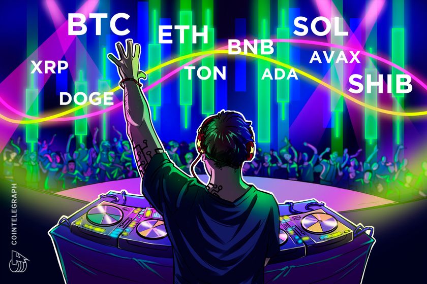 Price analysis 7/12: BTC, ETH, BNB, SOL, XRP, DOGE, TON, ADA, AVAX, SHIB