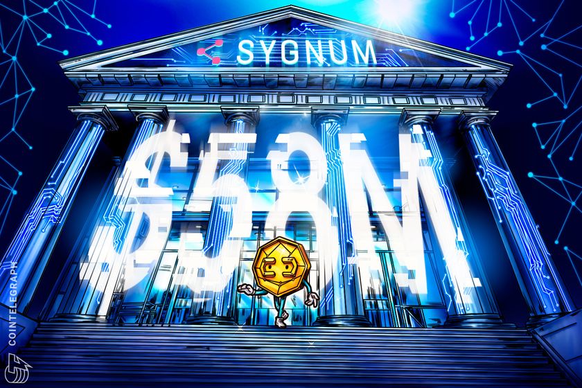 Crypto bank Sygnum hits unicorn status with new $58M raise