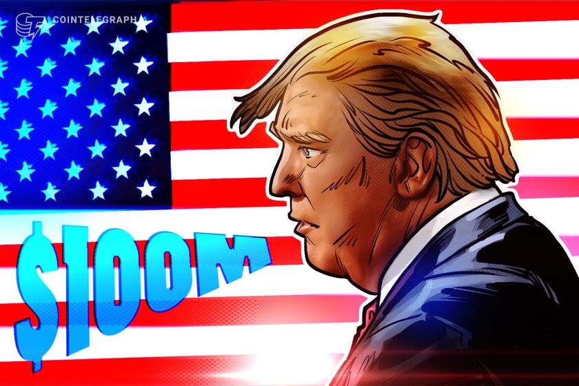 Trump’s WLF bags over $100M in crypto tokens on inauguration day