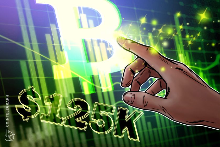 Bitcoin’s chance of hitting $125K by June rises as traders bid on upside: Derive