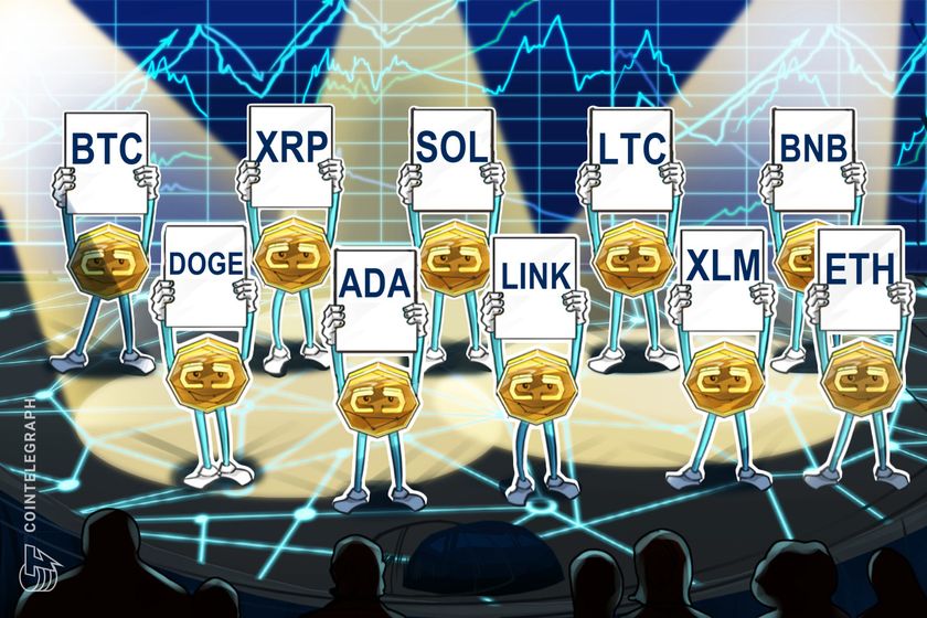 Price analysis 2/19: BTC, ETH, XRP, SOL, BNB, DOGE, ADA, LINK, XLM, LTC