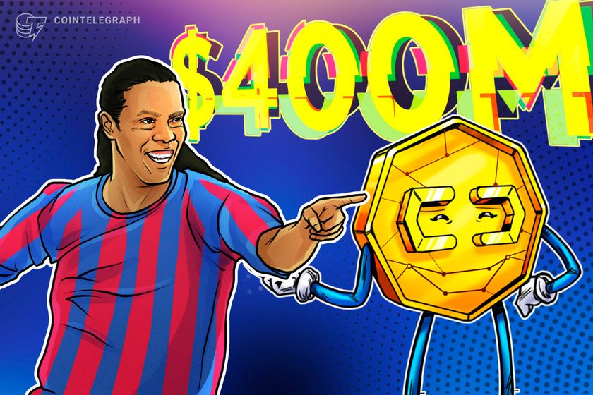 Ronaldinho launches token with 35% insider supply, hits 7M market cap