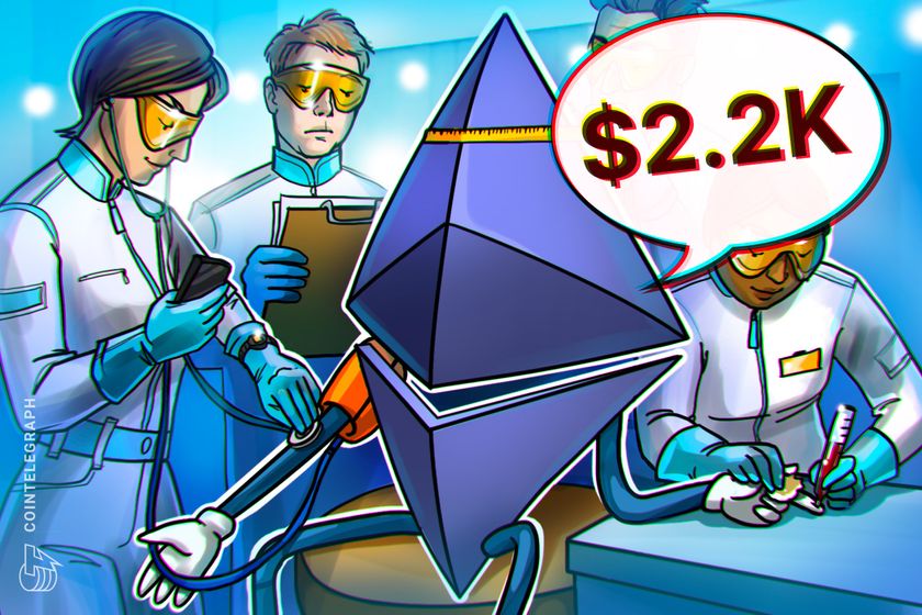 Ethereum (ETH) price pinned below $2.2K — Here’s why