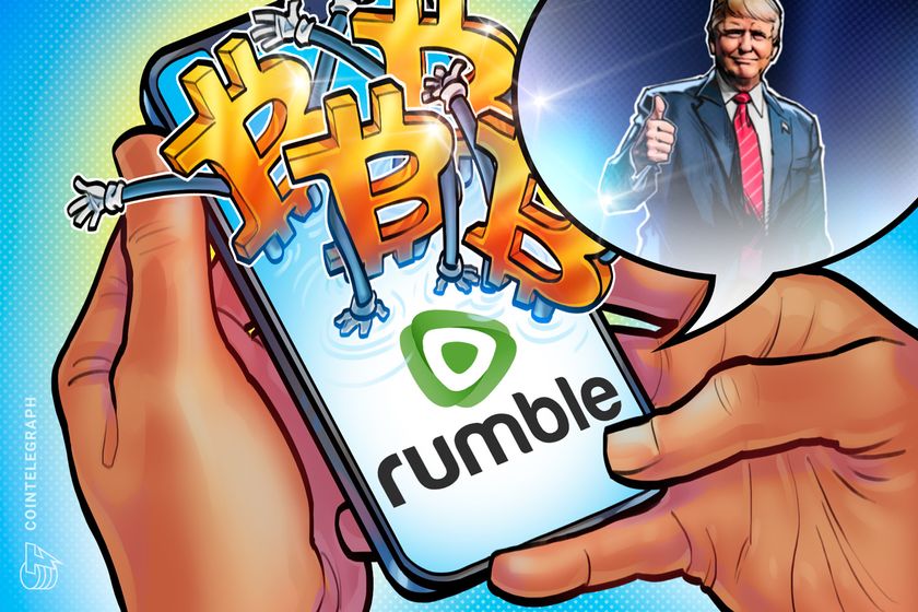 Rumble abbraccia la strategia crypto di Trump e acquista $17M in BTC