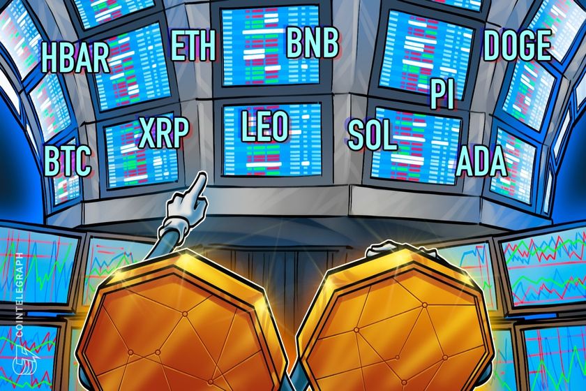 Price analysis 3/12: BTC, ETH, XRP, BNB, SOL, ADA, DOGE, PI, LEO, HBAR