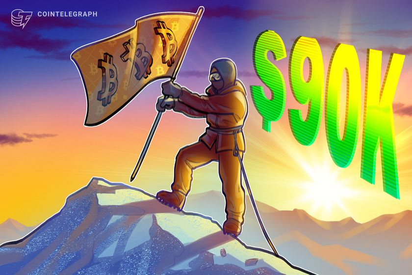 Bitcoin poised to reclaim $90,000, according to derivatives metrics