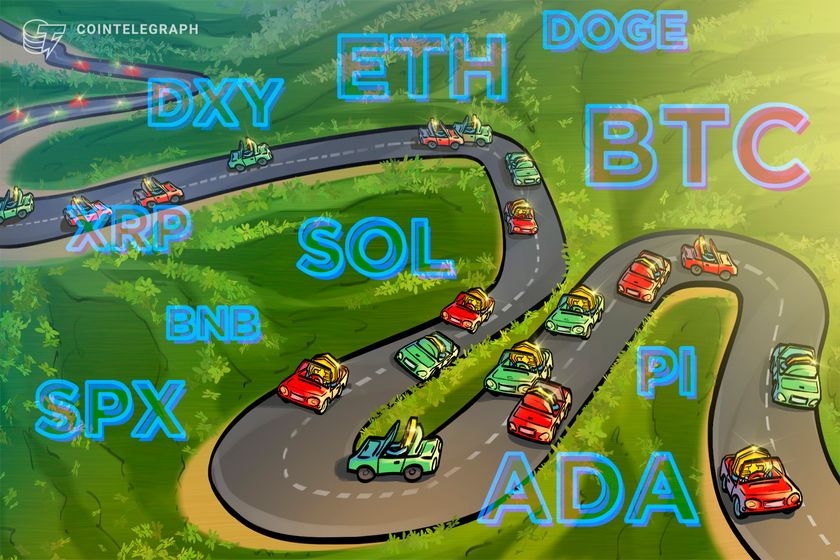  Price analysis 3/17: SPX, DXY, BTC, ETH, XRP, BNB, SOL, DOGE, ADA, PI 