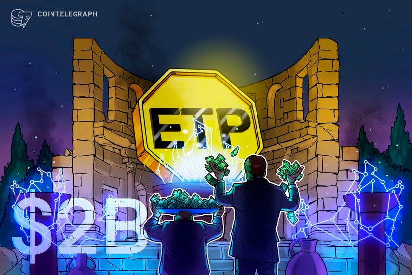 Crypto funds raked in B last week, pushing 3-week haul to .5B