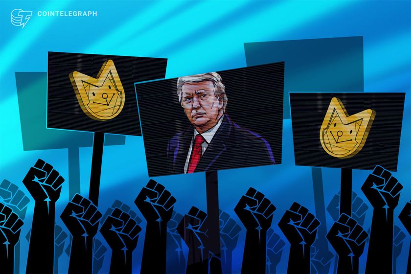 <div>Interest groups, lawmakers to protest Trump's memecoin dinner</div>