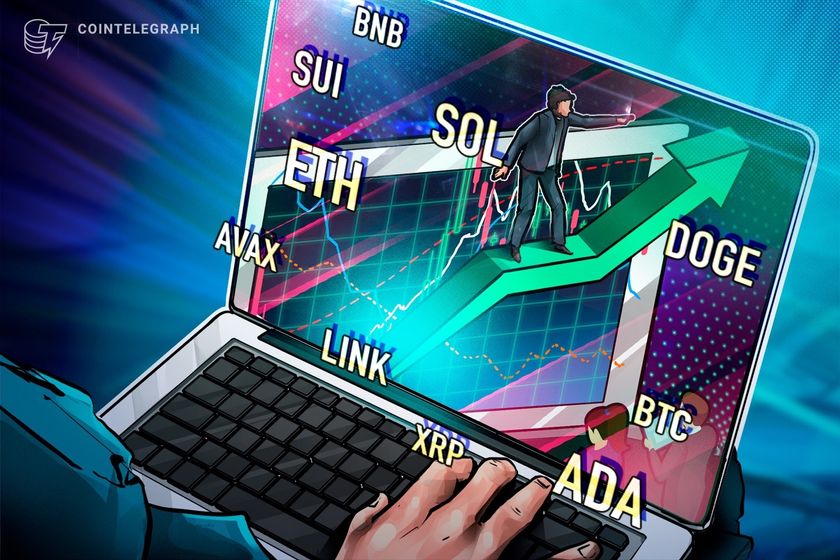 Price predictions 5/21: BTC, ETH, XRP, BNB, SOL, DOGE, ADA, SUI, LINK, AVAX