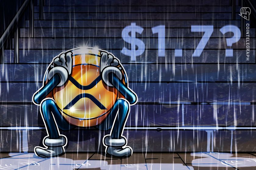 XRP price risks a 20% crash to .70 — Here is why