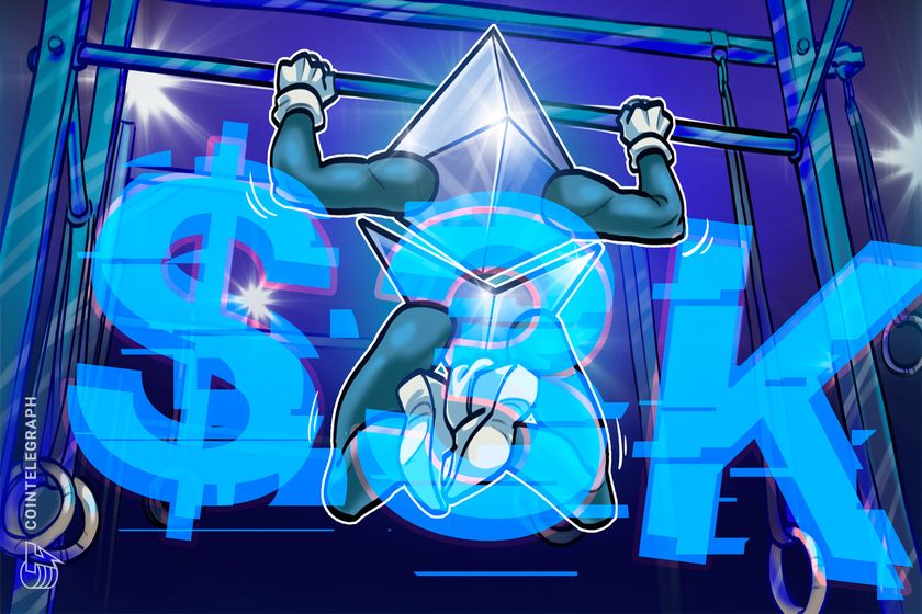 Ether holding K opens door to 1,100% ‘vertical phase’ rally: Analyst