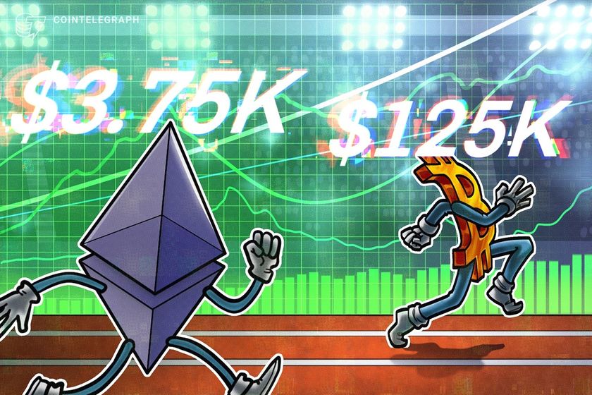 Bitcoin gets 5K target as trader sees ‘big move’ next, ETH hits 50