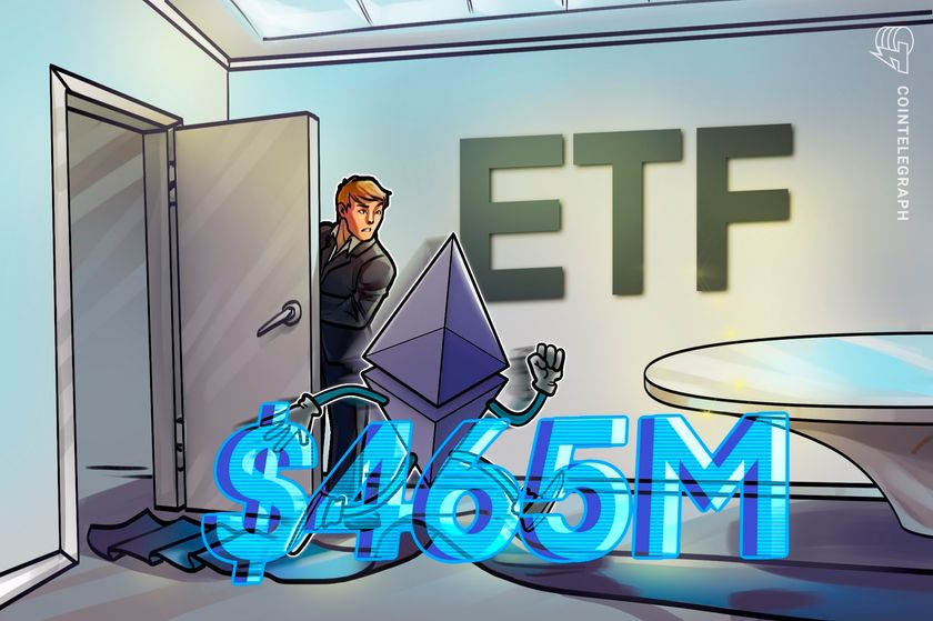BlackRock leads record 5M spot Ether ETF daily outflows