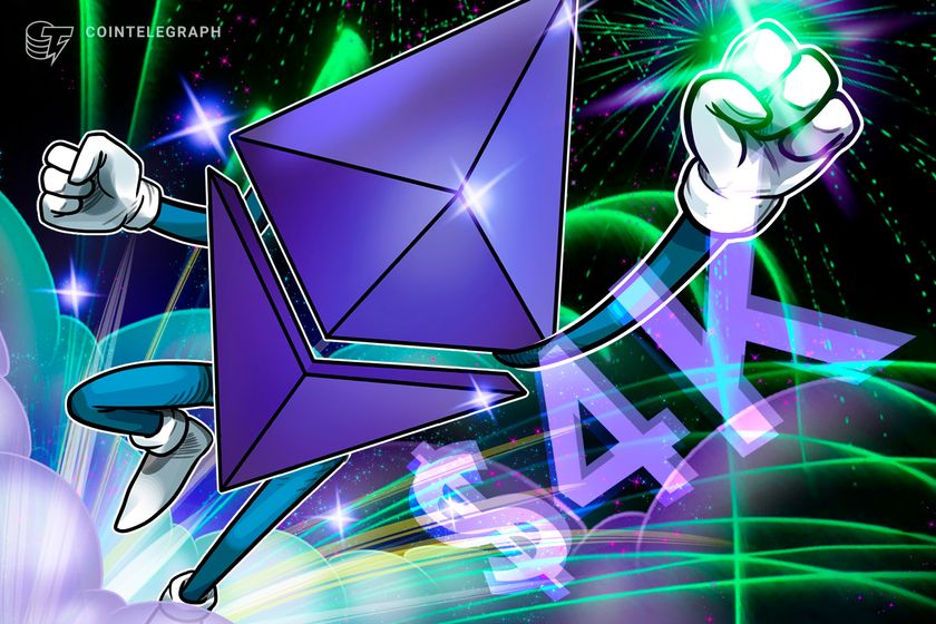 Ethereum beats Solana in capital inflows: K target in sight