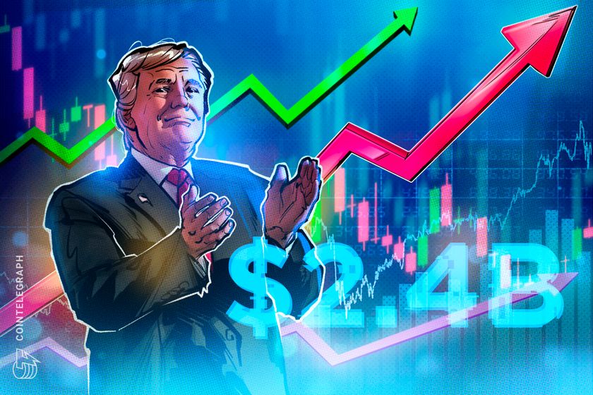 Trump’s crypto ventures yield .4B since 2022: Report