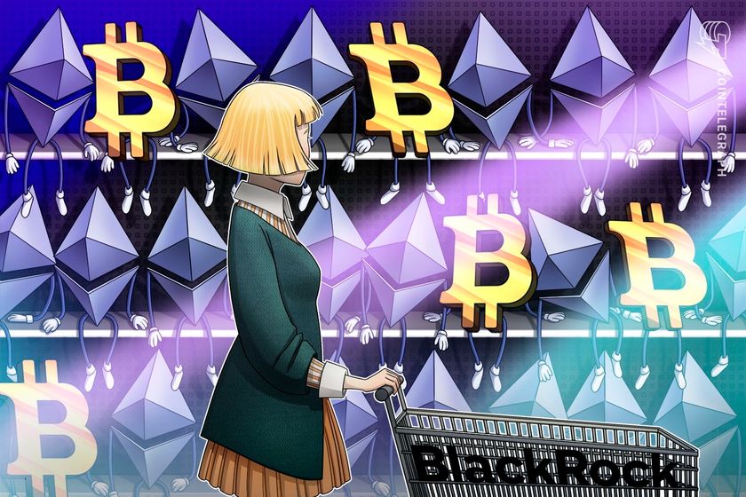 BlackRock Bitcoin ETF holdings overtake Coinbase, Binance; ETH may be next